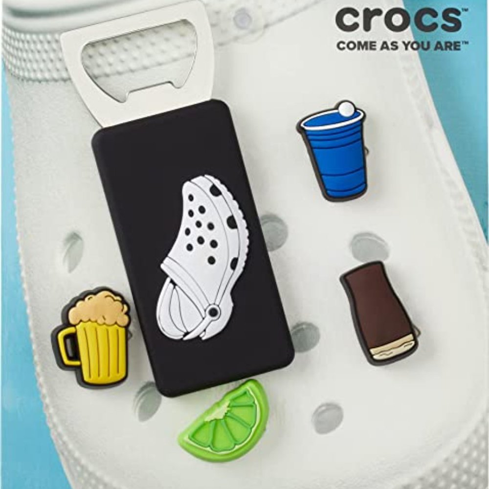 RaRe bottle opener JibBiTz 5 pack crocs 3D new CHEERS - Picture 6 of 8
